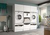 Waschmaschinenschrank (B/H/T: 66x195x68 cm) in weiß Nachbildung Bild 5