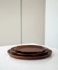 Akazie Pain Plate Servierplatte aus Akazienholz - ø23 x 2 cn Bild 2