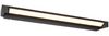 Dimmbare LED Bad Spiegelleuchte FABRIZIO schwenkbar, Schwarz Breite 80cm Bild 2