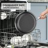 RIOVARM 26cm Edelstahl Bratpfanne Induktion Antihaft Wok Pfanne Edelstahlgriff Bild 5