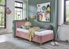 Polsterbett >Cool mit BK< Liegefläche 90x200cm, Rose, Stellmaß: 100x90x210cm (BxHxT) Bild 3