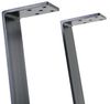 Primaster Tischgestell U-Form schwarz 71 x 70 cm Bild 3