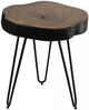 Beistelltisch Massivholztisch WABEN 35x35 cm Holz Sheesham Bild 4