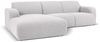 Micadoni Ecksofa Molino 4-Sitzer Links Boucle Hellgrau Bild 2