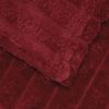 vidaXL Überwurfdecke Bordeauxrot 270 x 240 cm Fleece 42016940 Bild 5