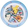 Stor KINDERTELLER AUS BPA-FREIEM KUNSTSTOFF. MIKROWELLENSICHER | POKEMON DISTORSION, Weiß Bild 2