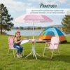 Relaxdays Camping Kindersitzgruppe mit Schirm Bild 3