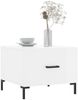 vidaXL Couchtisch Hochglanz-Weiß 50x50x40 cm Holzwerkstoff 829400 Bild 3
