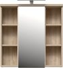 Spiegelschrank 'Veris' mit LED-Beleuchtung, Sonoma Eiche Nachbildung Bild 3