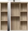 Spiegelschrank 'Veris' mit LED-Beleuchtung, Sonoma Eiche Nachbildung Bild 4
