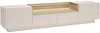 Vente-unique - ALIVENTO TV unit GlasHolz, Platte BeigeBeige - B 39,5 cm x H 43,4 cm x L 203 cm Bild 3