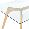 Esstisch Glas 180x90 cm HUDSON Bild 5