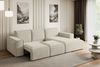 ALTDECOR Ecksofa SERRA-L-S, Couch mit Schlaffunktion, Wohnzimmer - Wohnlandschaft, Corner Sofa Bett Eckcouch Couch L-Form Schlafcouch Ausziehbar Bild 3