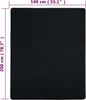 vidaXL Spannbettlaken 2 Stk. Jersey Schwarz 140x200 cm Baumwolle 136215 Bild 5