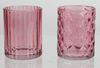 Zahnputzbecher Glas 330 ml 8×10,2 cm – 4-fach sortierte Farben, hochwertiger stabiler Glasbecher für Zahnbürsten, Zahnpasta & Pflegeartikel, modernes Badaccessoire leicht zu reinigen Bild 3