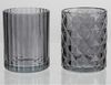 Zahnputzbecher Glas 330 ml 8×10,2 cm – 4-fach sortierte Farben, hochwertiger stabiler Glasbecher für Zahnbürsten, Zahnpasta & Pflegeartikel, modernes Badaccessoire leicht zu reinigen Bild 4