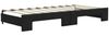 vidaXL Tagesbett Ausziehbar mit Matratzen Schwarz 90x190 cm Stoff 3196608 Bild 5