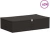 vidaXL Aufbewahrungsbox 24 pcs Anthrazit 70 x 40 x 18 cm Vliesstoff 42024591 Bild 2
