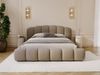 GRAINGOLD Cloud Soft Polsterbett 160x200, Bett mit Bettkasten und Lattenrost, Bouclé-Stoff, Braun Bild 3