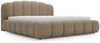 GRAINGOLD Cloud Soft Polsterbett 160x200, Bett mit Bettkasten und Lattenrost, Bouclé-Stoff, Braun Bild 2