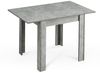 B&D home Esstisch LIVIUS, Holztisch, ausziehbar, 60 / 80cm Breit, 4-6 Personen versch. Farben Bild 3