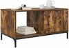 vidaXL Couchtisch Geräucherte Eiche 90 x 49 x 46 cm Holzwerkstoff 883449 Bild 3