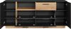 TV-Lowboard Synnax in grau und Eiche Evoke 187 cm Bild 5