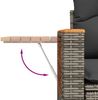 vidaXL 10-tlg. Garten-Sofagarnitur mit Kissen Grau Poly Rattan 3227180 Bild 5