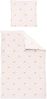 Irisette Biber Bettwäsche Panda 155x220 Hirsch Sterne beige gold 8496-40 Bild 4