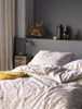 Irisette Biber Bettwäsche Panda 155x220 Hirsch Sterne beige gold 8496-40 Bild 2
