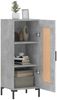 vidaXL Sideboard Betongrau 34,5x34x90 cm Holzwerkstoff 830448 Bild 4