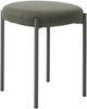 Sitzhocker (4er-Set) >PELICAN< in olivengrün - 40x48x40 (BxHxT) Bild 2