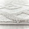 Hochflor Teppich Pepe rund - 80 cm Durchmesser - Creme Bild 2