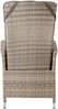 LC Garden Gartenstuhl Positionsstuhl Verstellsessel Turin Dining natur Bild 5