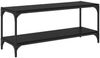 vidaXL TV-Schränk Schwarz Eichen-Optik 100x33x41cm 881113 Bild 2