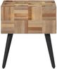 vidaXL Beistelltisch 40x40x45 cm Recyceltes Massivholz Teak 358522 Bild 4