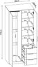 Kleiderschrank Eiselfing 176x80x52 cm 3 Schubladen Eicheoptik [en. casa] Bild 3