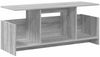 vidaXL TV-Ständer Graues Sonoma 102 x 35 x 45 cm Holzwerkstoff 890997 Bild 2