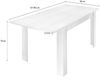 Dmora Ausziehbarer Tisch Takumi, Küchenkonsole, Esstisch mit Verlängerung, Ausziehbares Küchenregal, Made in Italy, 137x90 h79 cm, Schiefer Bild 3