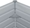 vidaXL Hochbeet 100 x 100 x 45 cm Verzinkter Stahl Braun 47023 Bild 5