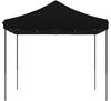 vidaXL Party-Zelt Schwarz 292 x 292 x 315 cm Oxford-Stoff 42023550 Bild 3