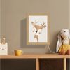 OnlyWow Wandleuchte Lightbox Hirsche - Waldtiere - Beige - Mädchen, Dimmbar, Farbwechsel, LED, Warmweiß, Kaltweiß, Neutralweiß Einstellbar, Wandlampe Innen, Dimmbar, mit Kabel, LED, Beleuchtung, Kinderzimmer Bild 4