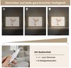 OnlyWow Wandleuchte Lightbox Hirsche - Waldtiere - Beige - Mädchen, Dimmbar, Farbwechsel, LED, Warmweiß, Kaltweiß, Neutralweiß Einstellbar, Wandlampe Innen, Dimmbar, mit Kabel, LED, Beleuchtung, Kinderzimmer Bild 3