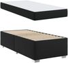 vidaXL Bettrahmen mit Matratze Schwarz 80 x 200 cm Stoff 3399215 Bild 4