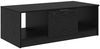vidaXL Couchtisch Schwarz Eichen-Optik 102 x 50 x 36cm Holzwerkstoff 880521 Bild 2