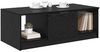 vidaXL Couchtisch Schwarz Eichen-Optik 102 x 50 x 36cm Holzwerkstoff 880521 Bild 3