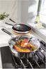 Tefal Jamie Oliver E31432 Schmorpfanne Edelstahl mit Deckel 25cm 3,2L Bild 2