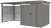 Metall Gerätehaus Style 4,45 m² Spar-Set 2 Alu Grau Bild 5
