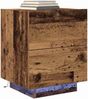 vidaXL Nachttisch 2 pcs Altholz 45 x 40 x 55 cm Holzwerkstoff 863058 Bild 3