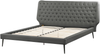 Schlafzimmer komplett Set 4-teilig grau 160x200 cm ESSONNE Bild 5